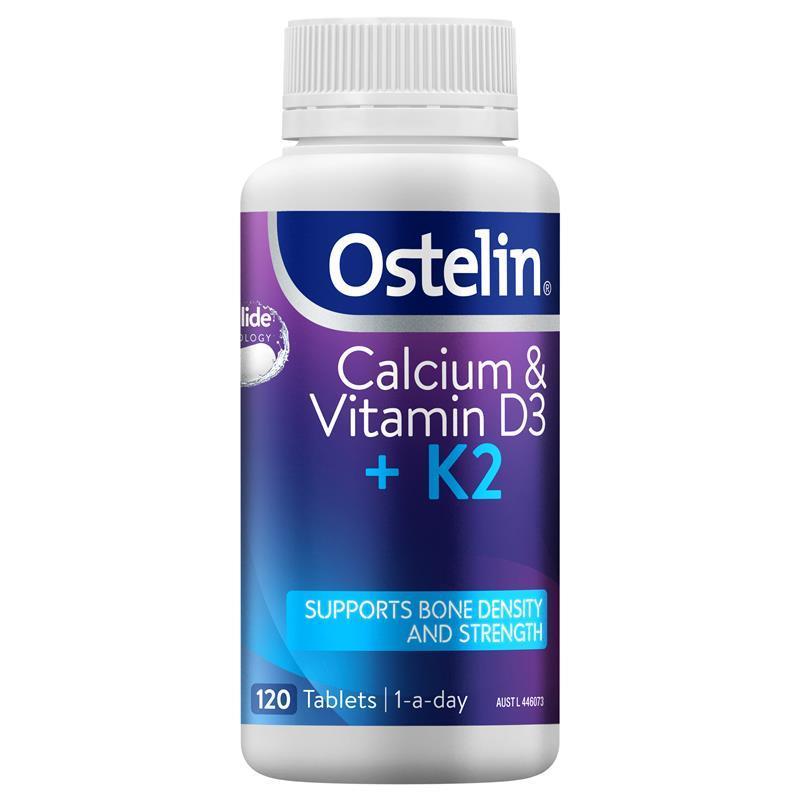 Viên uống bổ sung Canxi & D3 + K2 Ostelin