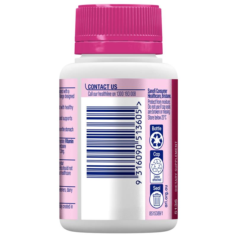 Viên uống bổ sung sắt Ostelin Iron & B+ Energy hỗ trợ tạo máu