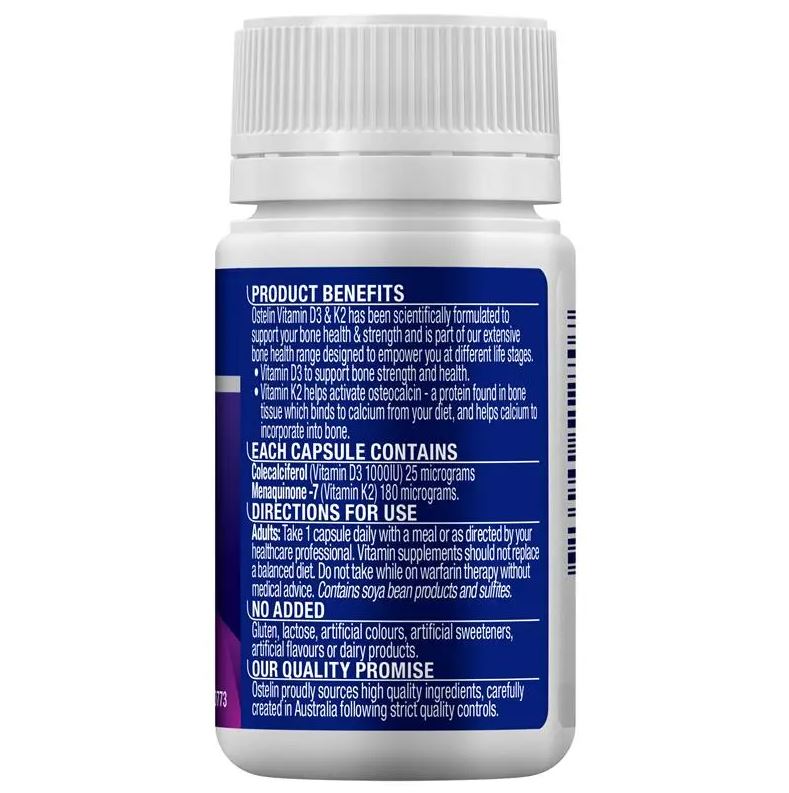 Viên bổ xương Ostelin Vitamin D3 & K2