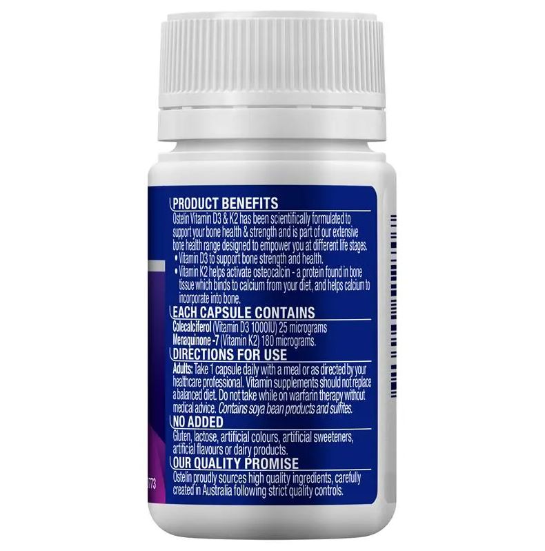 Viên bổ xương Ostelin Vitamin D3 & K2