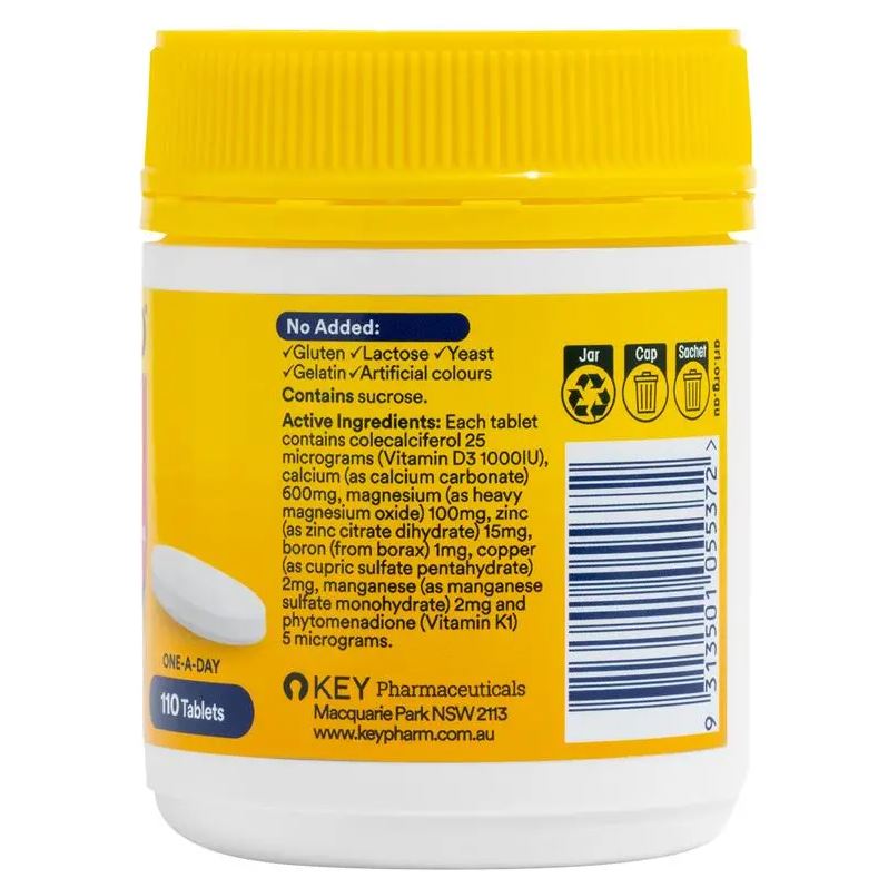 Viên uống bổ sung Vitamin D3 & Calcium Plus OsteVit-D One-A-Day 110 viên