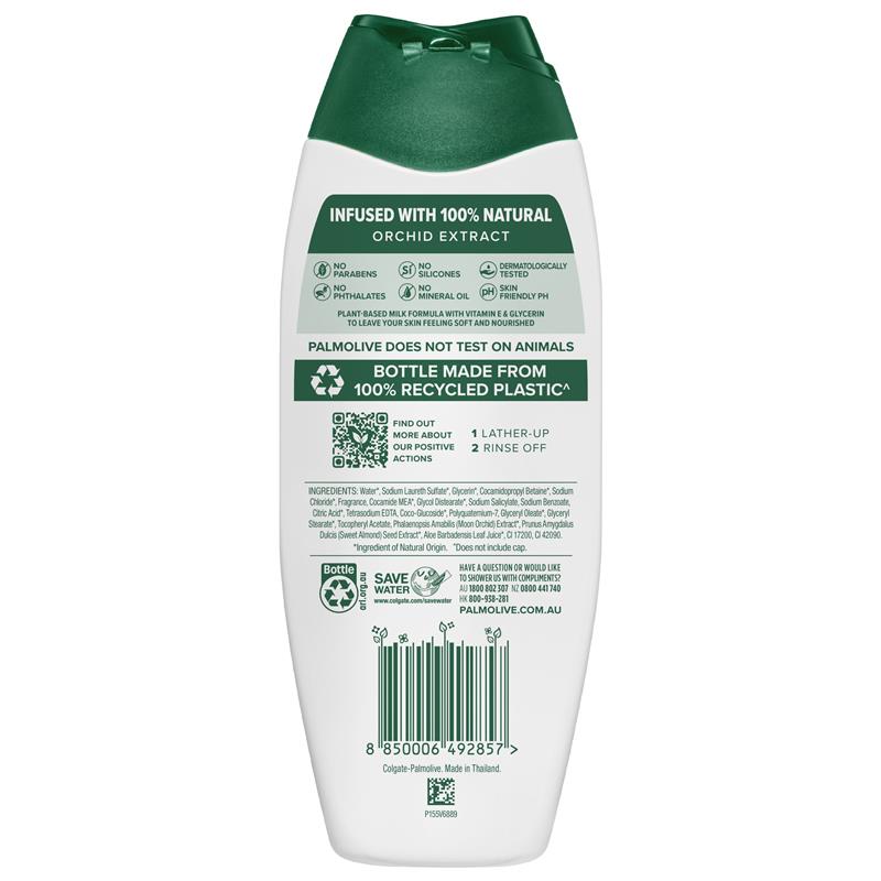 Sữa tắm Palmolive Naturals Body Wash Milk & Orchid Shower Gel