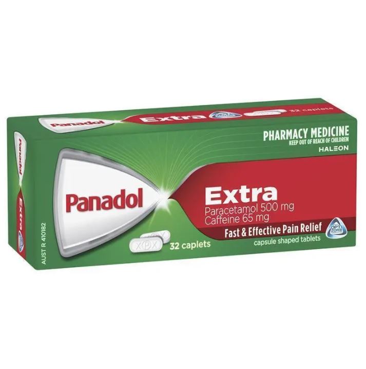 Panadol Extra Optizorb Pain Relief giảm đau hạ sốt