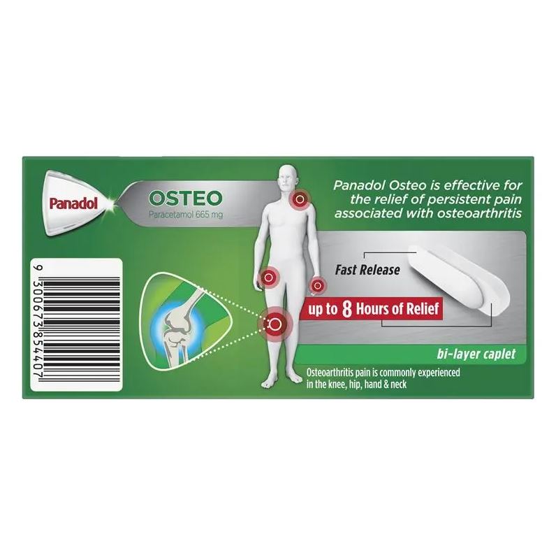 Thuốc giảm đau Panadol Osteo Paracetamol 665mg