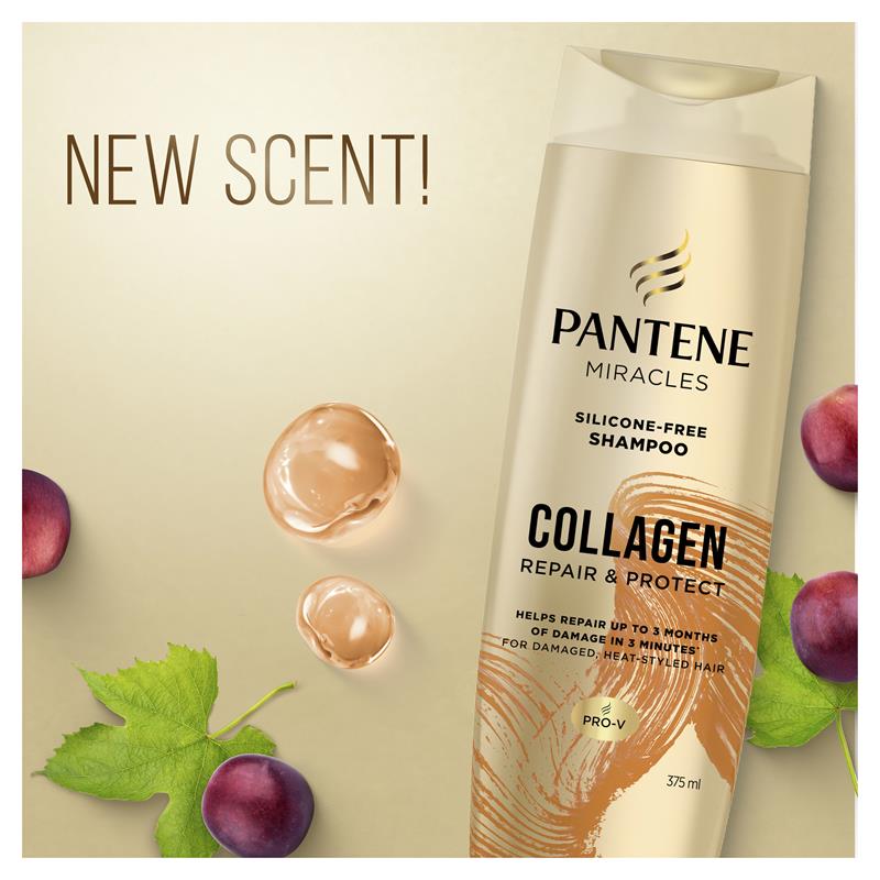 Dầu gội Pantene Miracles Collagen Repair & Protect Shampoo