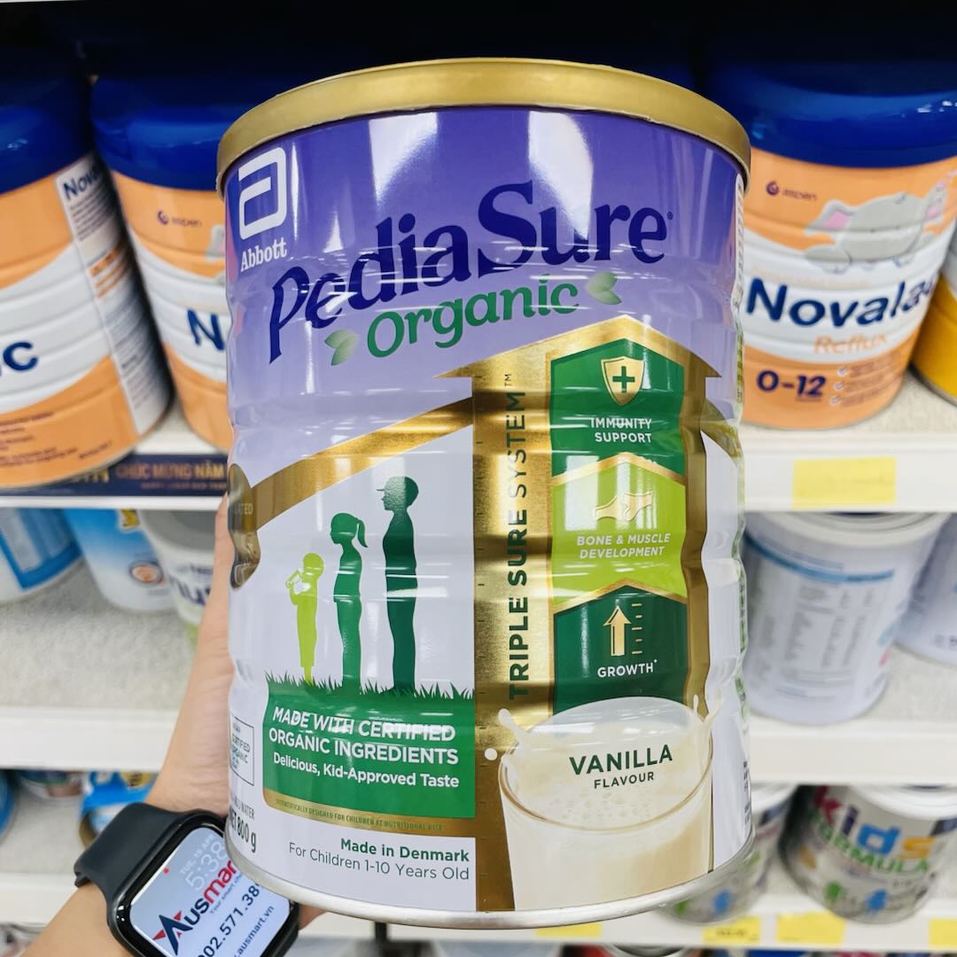 Sữa Pediasure Hữu Cơ Úc cho bé