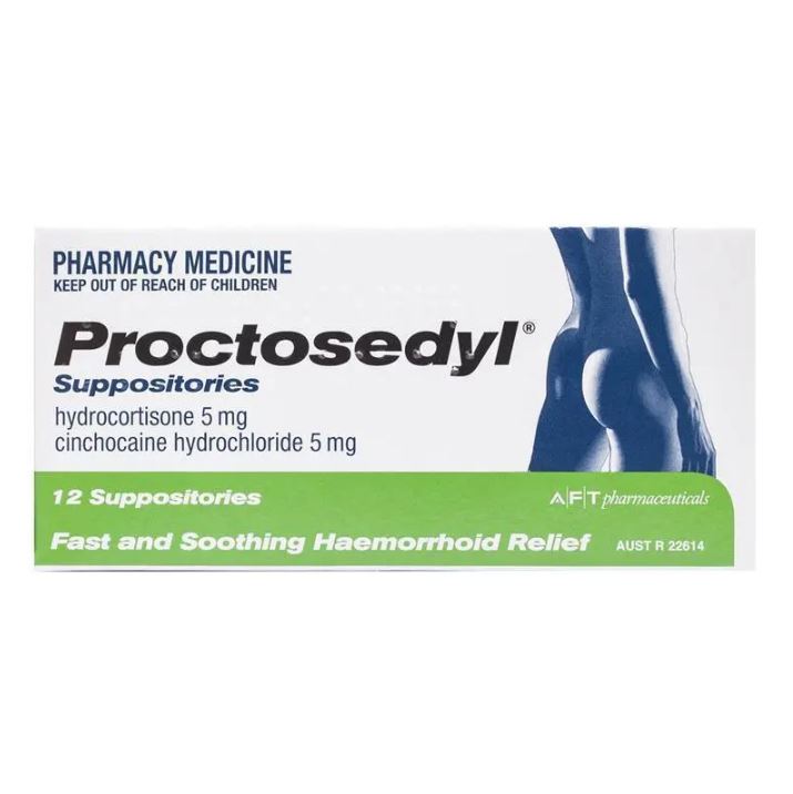 Kem mỡ thoa trực tràng Proctosedyl Haemorrhoids Relief Ointment Cream