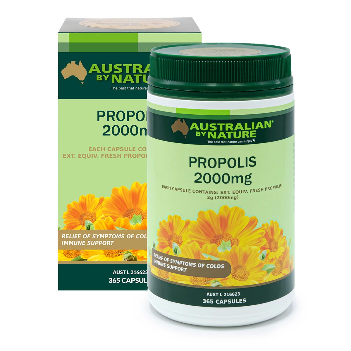 Viên uống keo ong Australian By Nature Propolis 2000mg