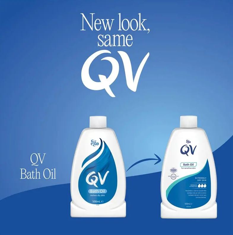 Dầu tắm gội QV Bath Oil Shower & Bath Oil