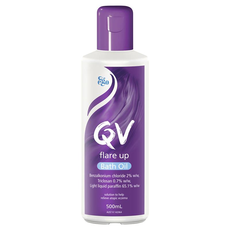 Dầu tắm cho da bị chàm QV Flare Up Bath Oil Eczema Prone