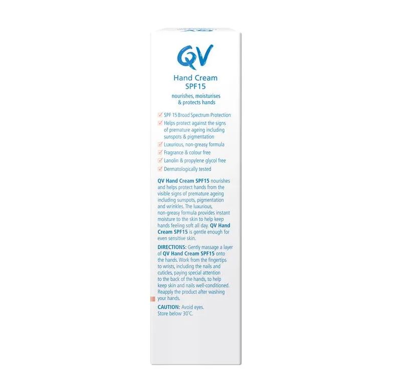 Kem dưỡng tay chống nắng QV Hand Cream SPF15