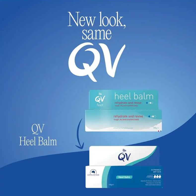 Kem dưỡng gót chân QV Heel Balm
