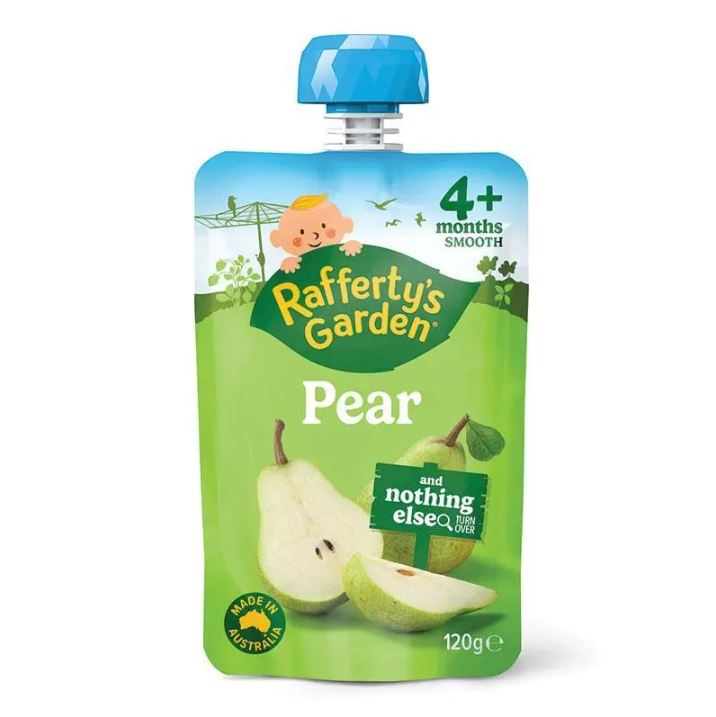 Trái cây nghiền cho bé Rafferty's Garden Apple Nothing Else