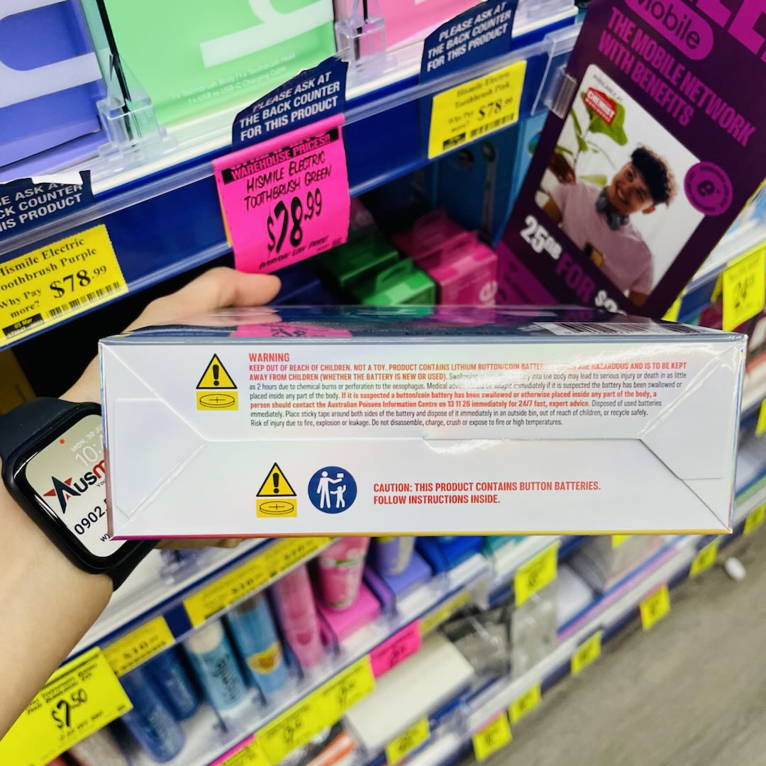 Máy làm trắng răng White Glo Accelerator Blue Light của Úc