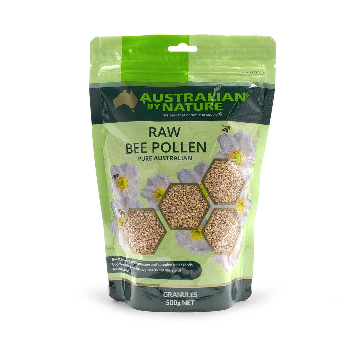 Phấn hoa tự nhiên Australian By Nature Bee Pollen Granules 250g
