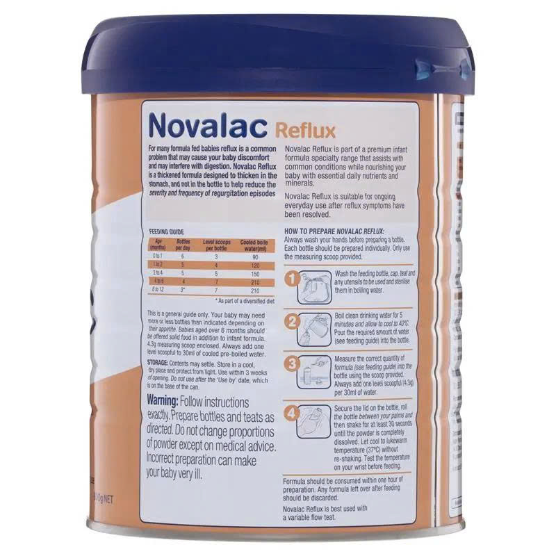 Sữa Novalac AR Anti Reflux Infant 800g cho trẻ từ 0-12 tháng