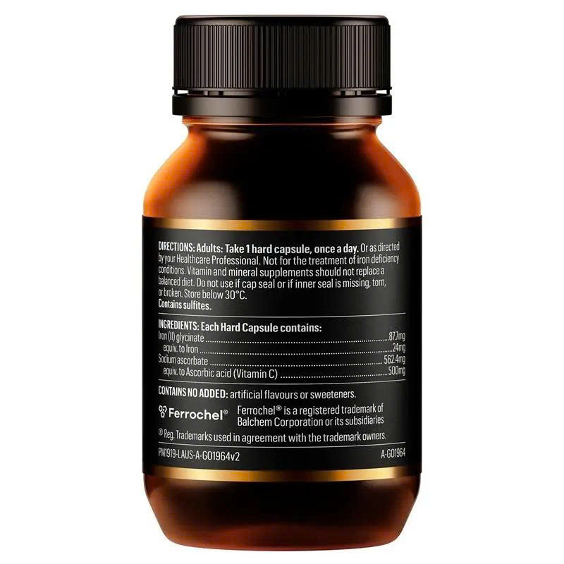 Viên uống Go Healthy Iron + Vit C 500mg 30 viên