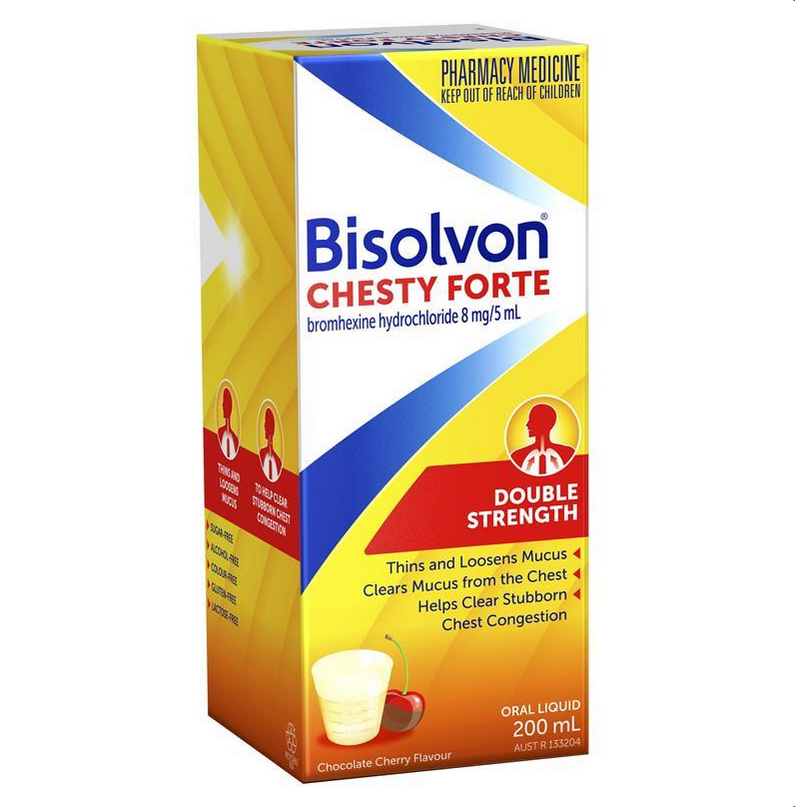 Viên uống tiêu đờm mạnh Bisolvon Chesty Forte Cough