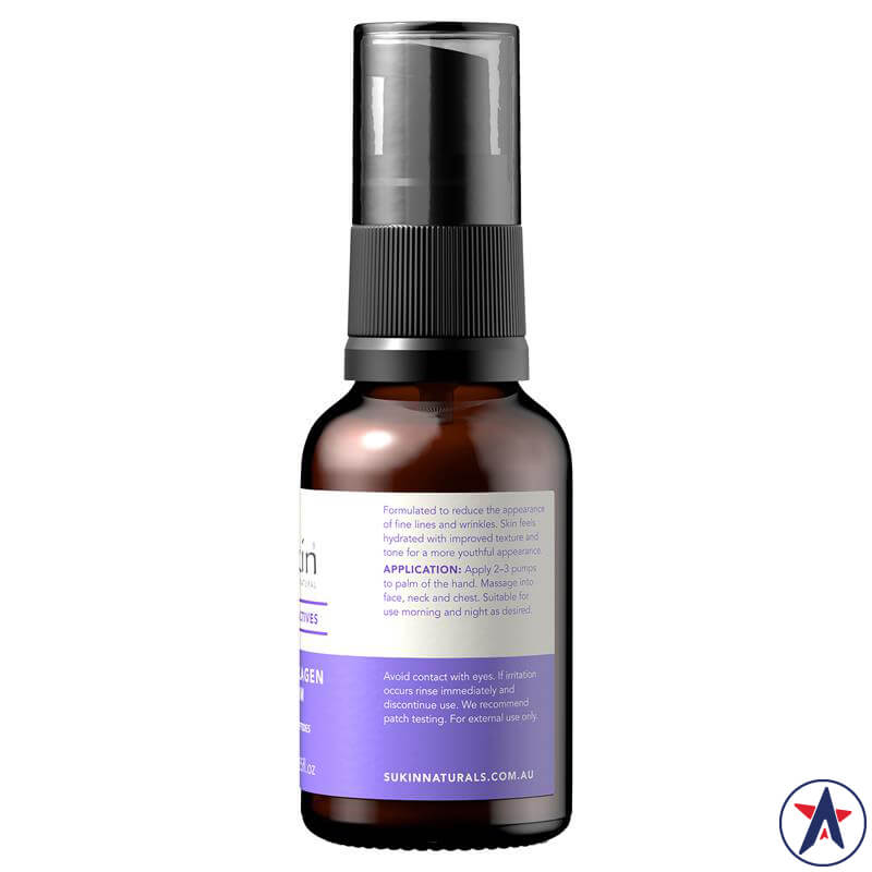 Serum bổ sung collagen cho da Sukin Natural Actives Pro-Collagen Serum with Vegan Squalane 25ml