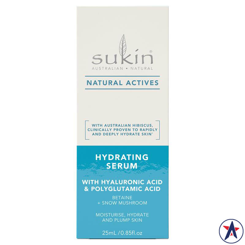 Serum dưỡng ẩm Sukin Natural Actives Hydrating Serum with Hyaluronic Acid 25ml