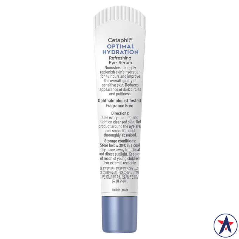 Serum dưỡng ẩm vùng mắt Cetaphil Optimal Hydration Refreshing Eye Serum 15ml