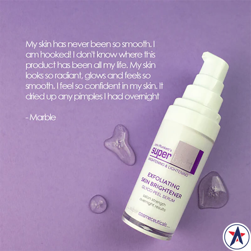 Serum làm sáng da và loại bỏ tế bào chết John Plunkett's SuperBright Exfoliating Skin Brightener 15ml