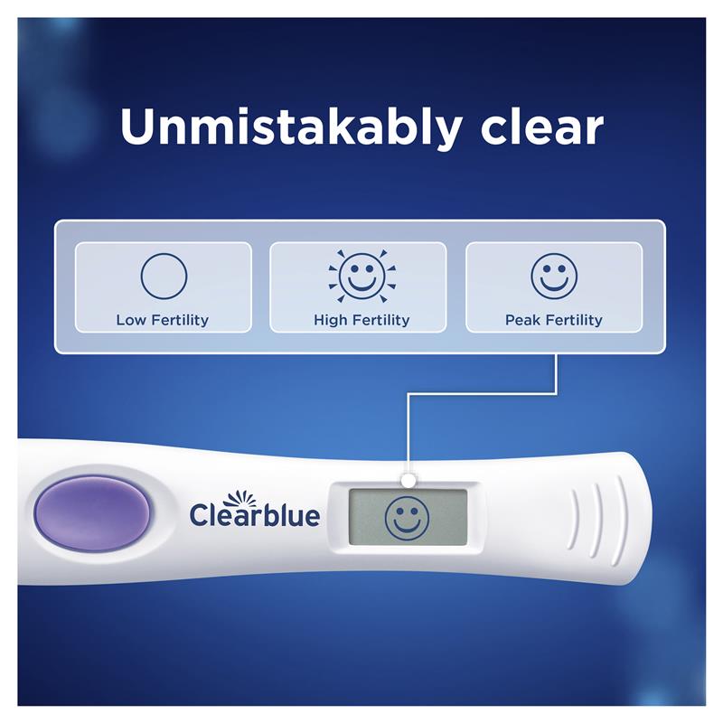 Que thử rụng trứng Clearblue Advanced Digital Ovulation 10 que