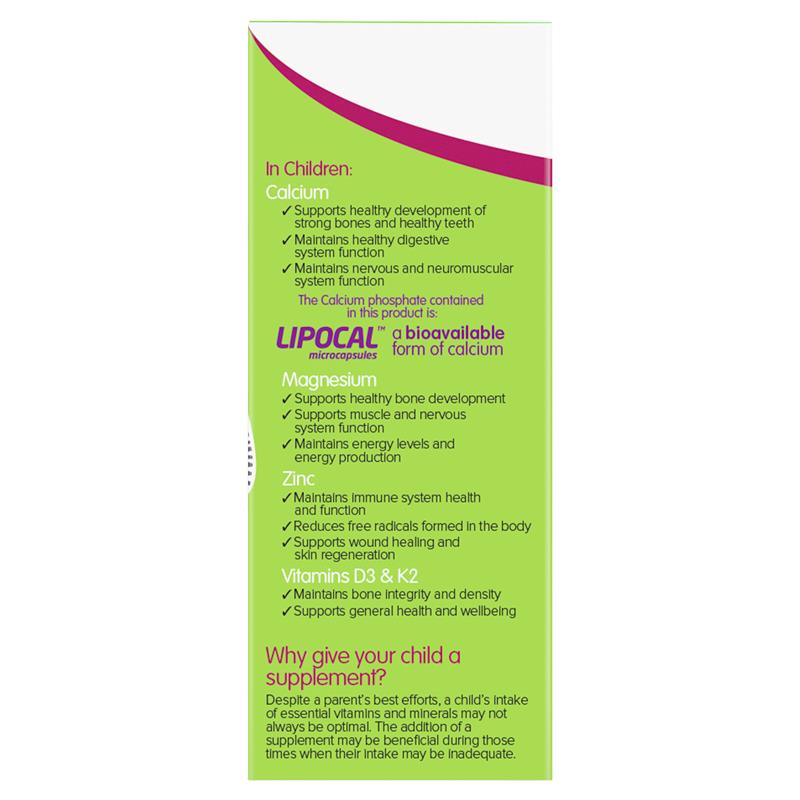 Siro Brauer Baby Kids Liquid Calcium with Magnesium & Zinc 200ml