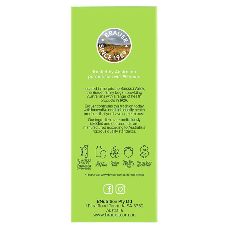 Siro Brauer Baby Kids Liquid Calcium with Magnesium & Zinc 200ml