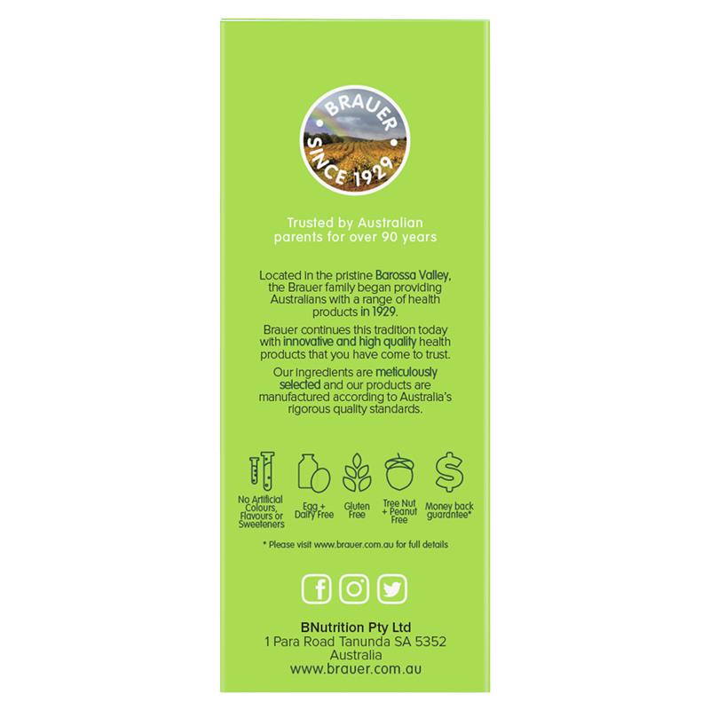 Siro bổ sung kẽm cho bé Brauer Baby Kids Liquid Zinc 200ml