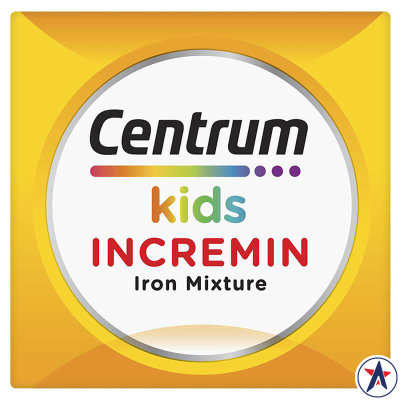 Siro cho trẻ biếng ăn Centrum Kids Incremin Iron Mixture 200ml