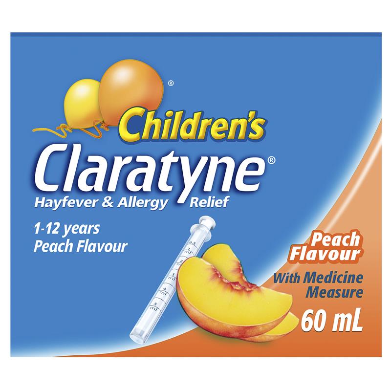 Siro trị dị ứng Children's Claratyne Hayfever & Allergy Relief 60ml