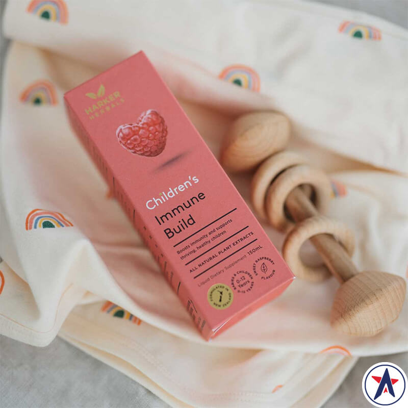 Siro hỗ trợ miễn dịch Harker Herbals Children's Immune Build 150ml