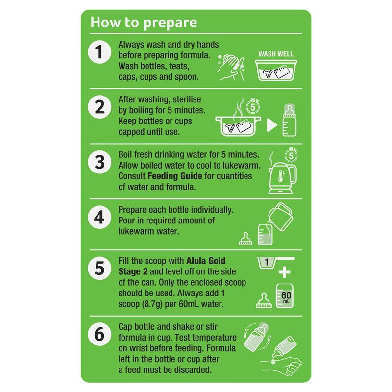 Sữa Alula Gold số 2 Follow On 900g (6-12 tháng)