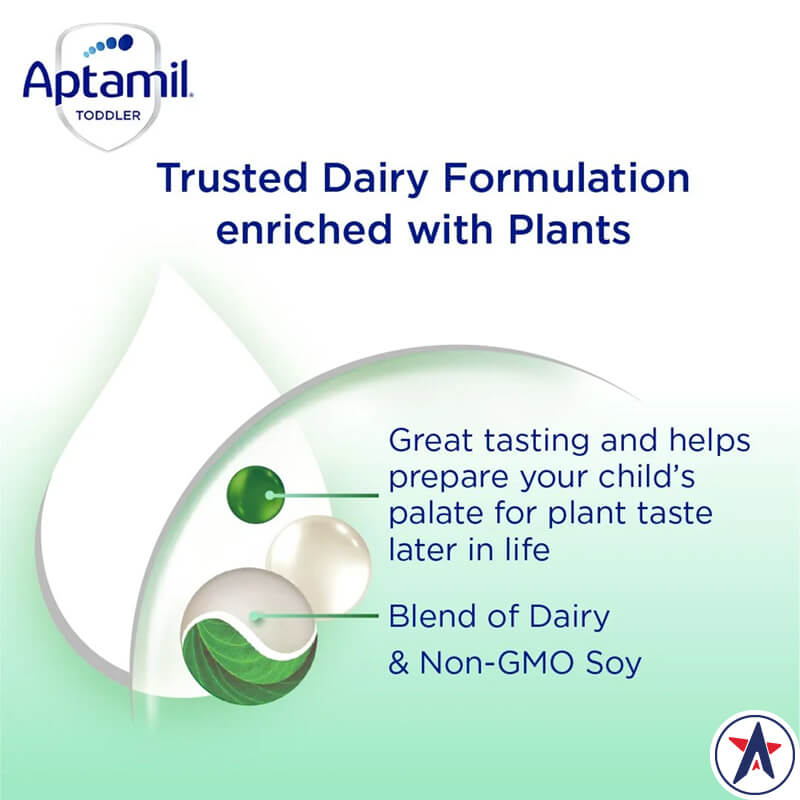 Sữa Aptamil Dairy & Plant Blend số 3 Toddler 900g cho trẻ trên 1 tuổi | Mua sắm hàng Úc tại Ausmart