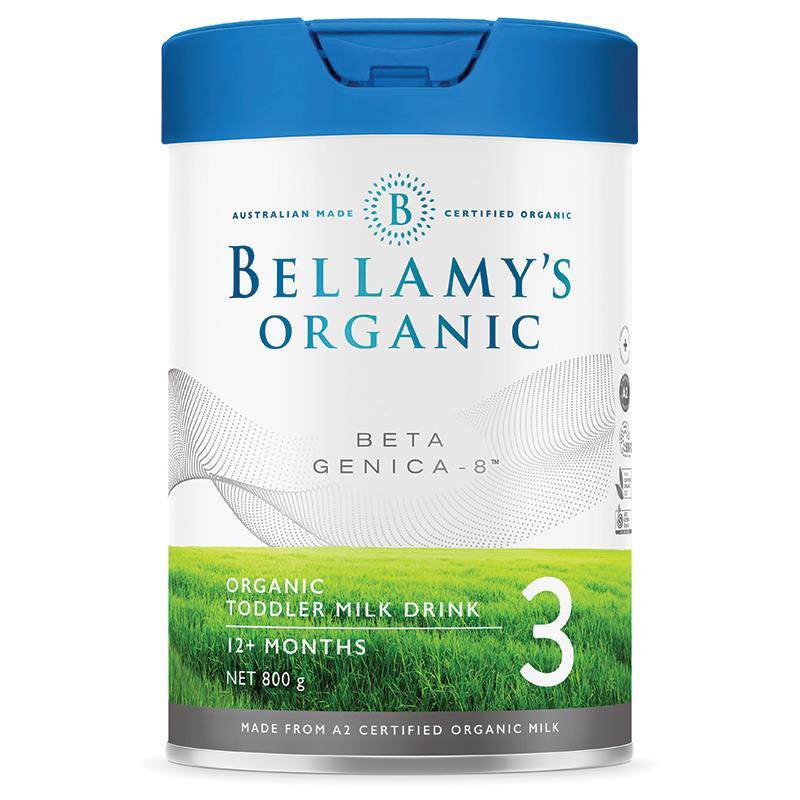 Sữa Bellamy’s Beta Genica-8' số 3 (800g) cho trẻ trên 1 tuổi | Sản phẩm Úc chất lượng