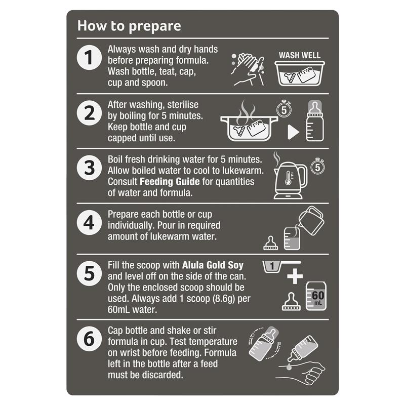 Sữa đậu nành Alula Gold Soy Infant 900g (0-12 tháng)