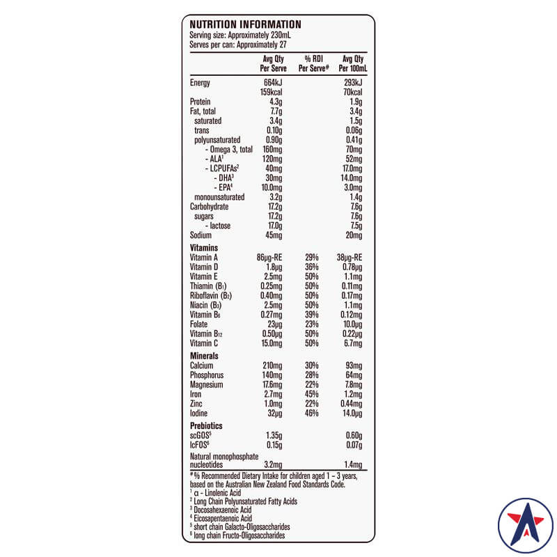 Sữa dê Karicare Plus Goat Milk số 3 Toddler 900g (1-3 tuổi)