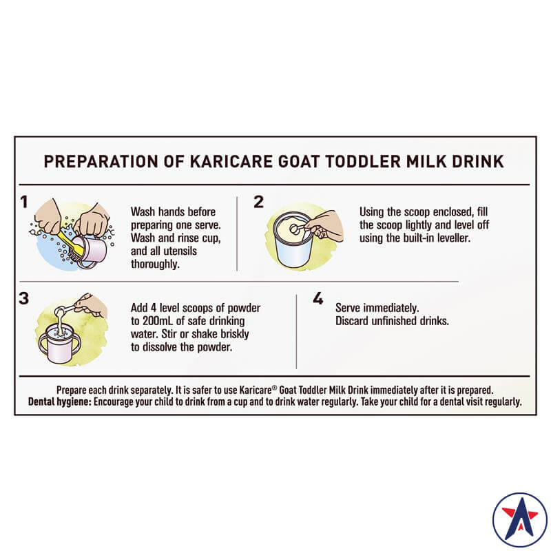 Sữa dê Karicare Plus Goat Milk số 3 Toddler 900g (1-3 tuổi)