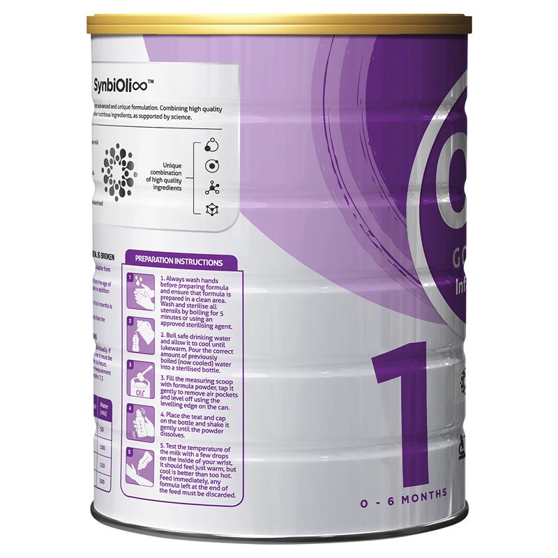 Sữa dê Oli6 số 1 Goat Milk Infant 800g dành cho trẻ từ 0-6 tháng