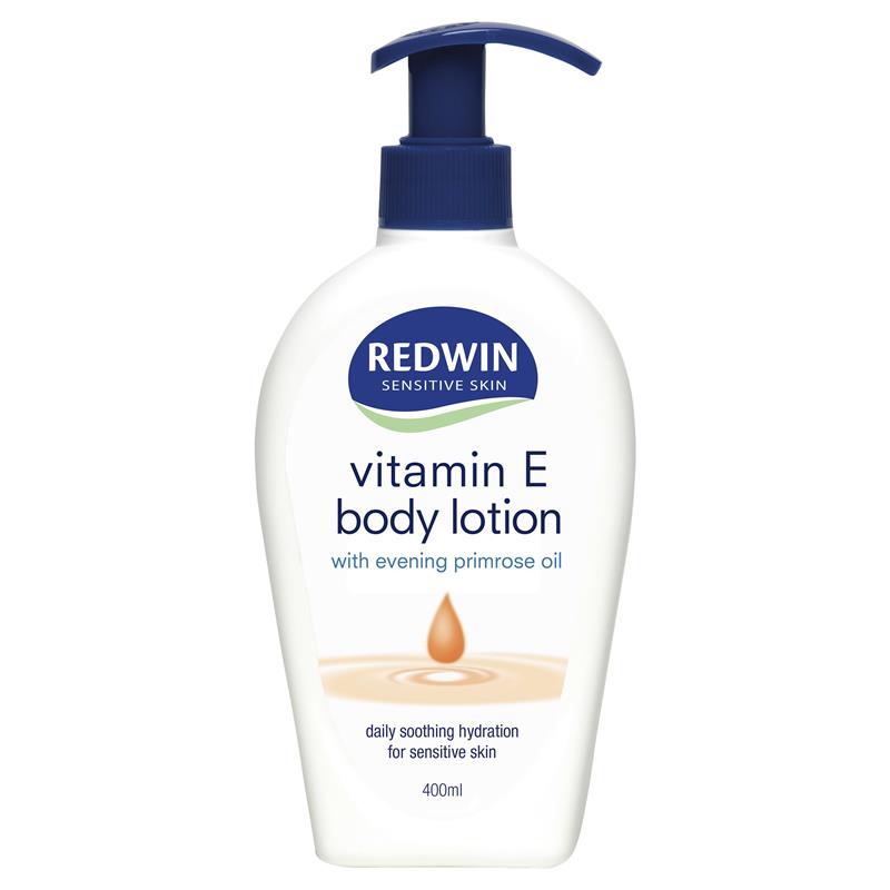 Sữa dưỡng thể Redwin Body Lotion with Vitamin E and EPO 400ml | Chất lượng đảm bảo từ Úc