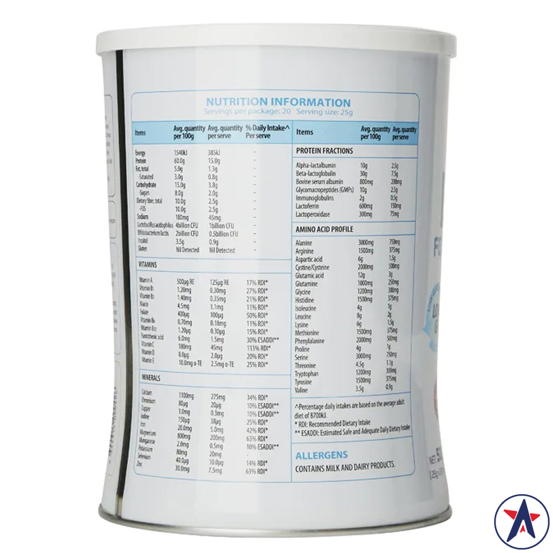 Sữa hoàng gia Úc Royal AUSNZ Diabetic Formula Milk Powder cho người tiểu đường 500g (25g x 20 gói)