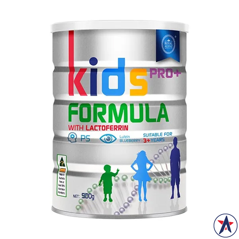 Sữa hoàng gia Úc Royal AUSNZ Kids Pro+ Formula with Lactoferrin 900g cho trẻ trên 3 tuổi | Mua sắm hàng Úc tại Ausmart