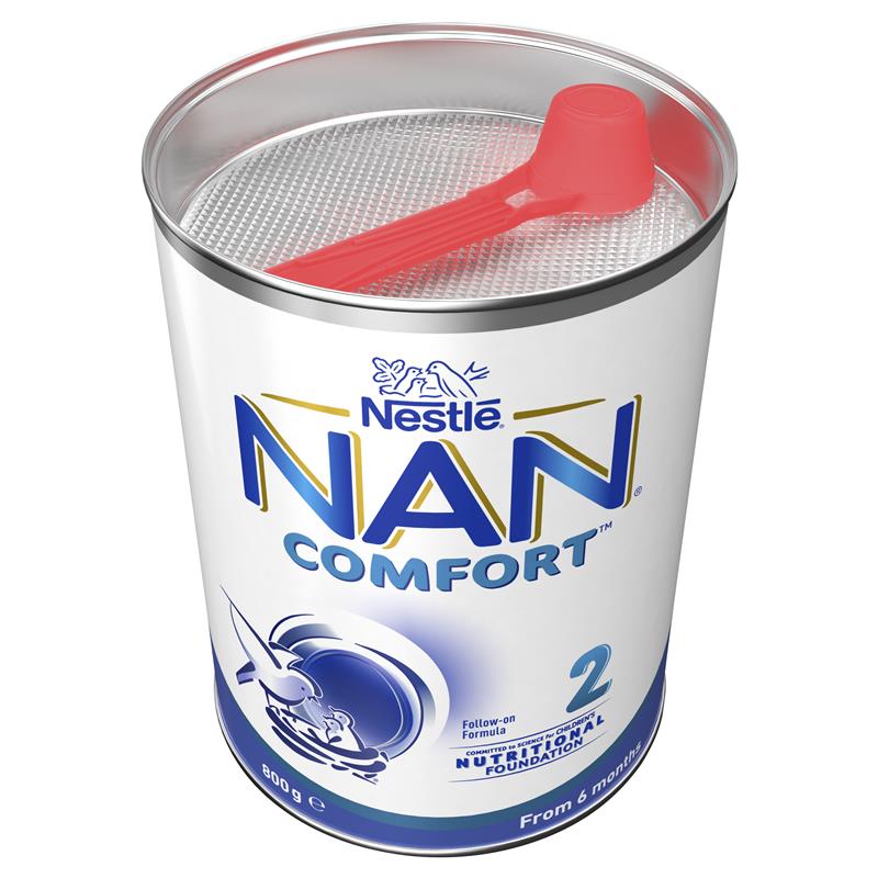Sữa NAN Comfort Úc số 2 Follow On 800g cho trẻ từ 6-12 tháng