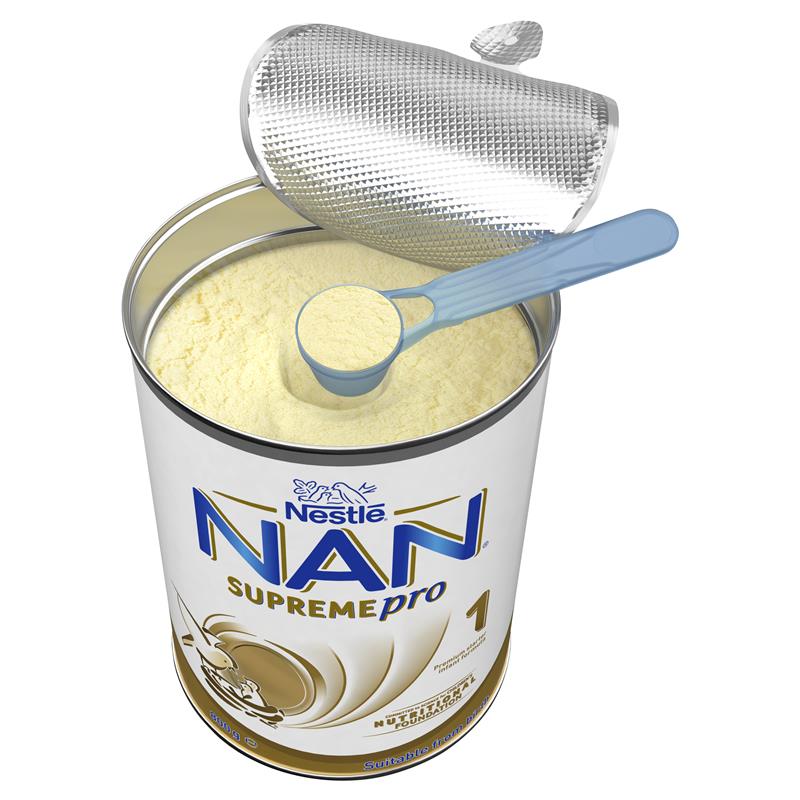 Sữa NAN Supreme Pro Úc số 1 Infant 800g dành cho trẻ từ 0-6 tháng | Sản phẩm chất lượng Úc