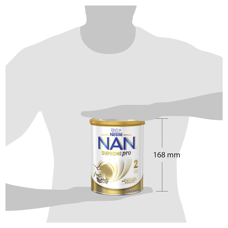 Sữa NAN Supreme Pro Úc số 2 Follow On 800g cho trẻ từ 6-12 tháng