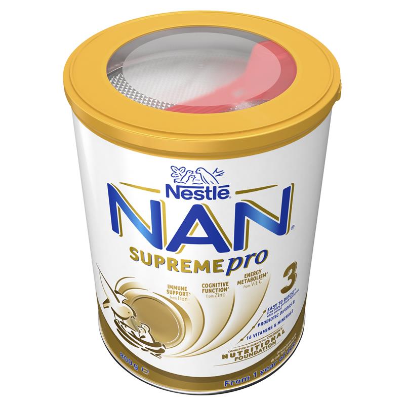Sữa NAN Supreme Pro số 3 Toddler dành cho trẻ từ 1-2 tuổi