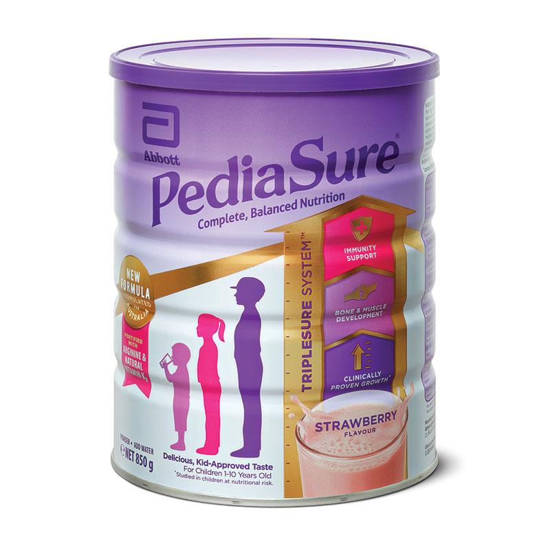 Sữa Pediasure Úc cho bé vị dâu 850g | Xuất xứ Úc (Australia)