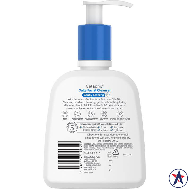 Sữa rửa mặt Cetaphil Oily Skin Cleanser cho da dầu mụn