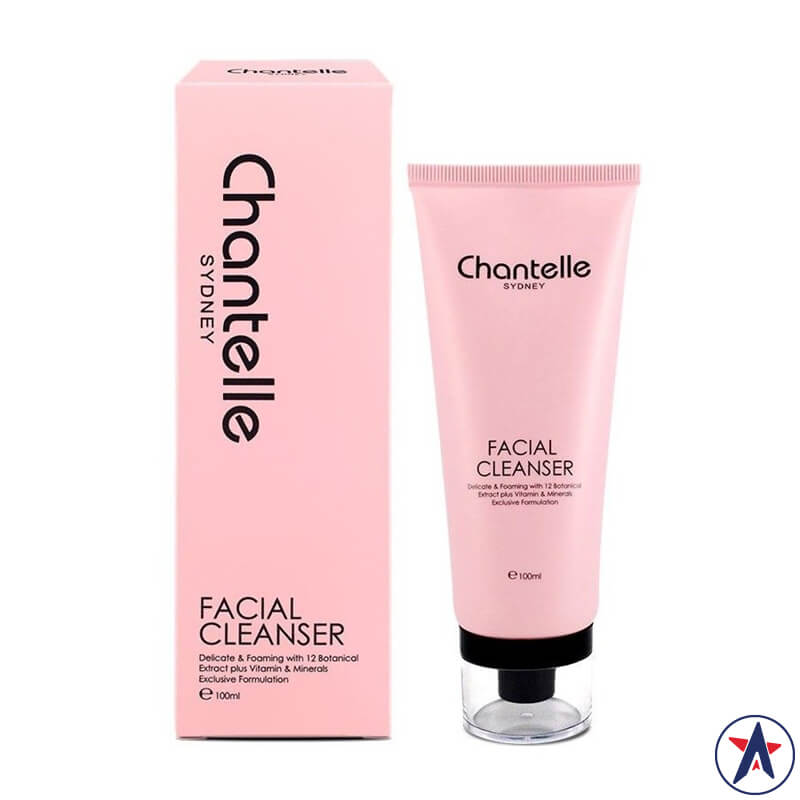 Sữa rửa mặt Chantelle Sydney Pink Advanced Facial Cleanser 100ml | Hàng xách tay Úc chính hãng